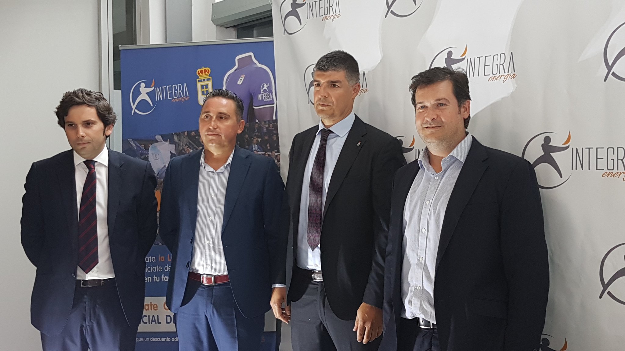 INTEGRA ENERGIA NUEVO PATROCINADOR DEL REAL OVIEDO