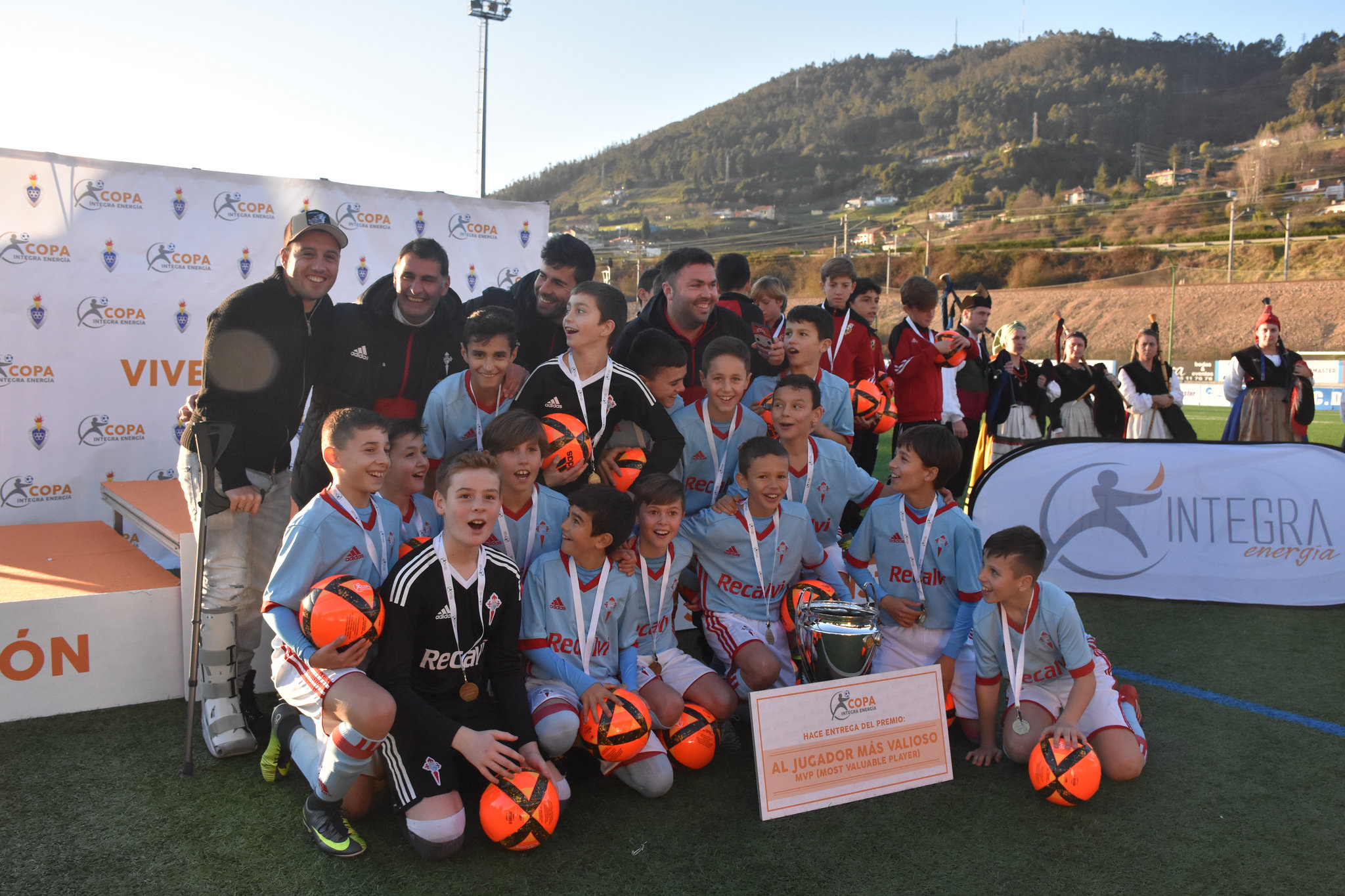 El Celta y el Vallobín triunfadores de la Copa Integra Energía