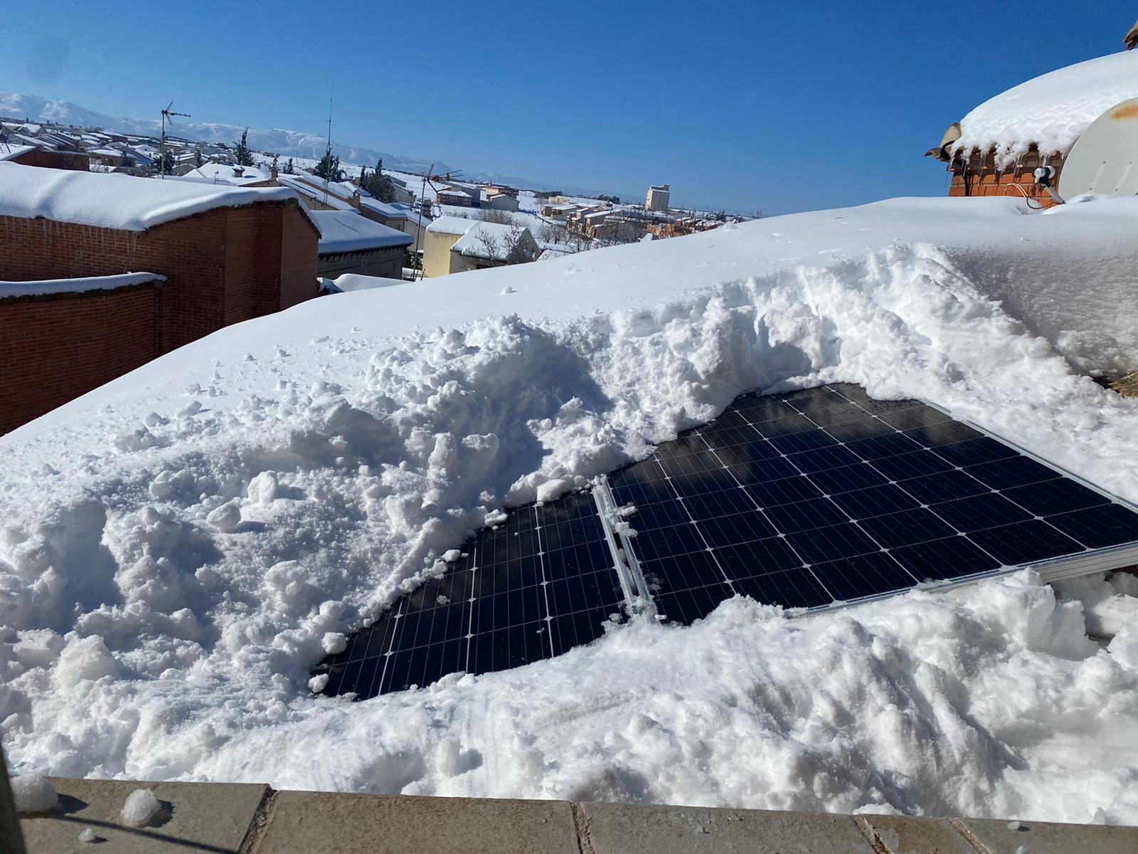 Las instalaciones fotovoltaicas resistieron a Filomena