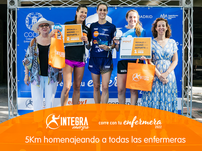 Éxito de participación en la carrera 'Corre con tu enfermera'