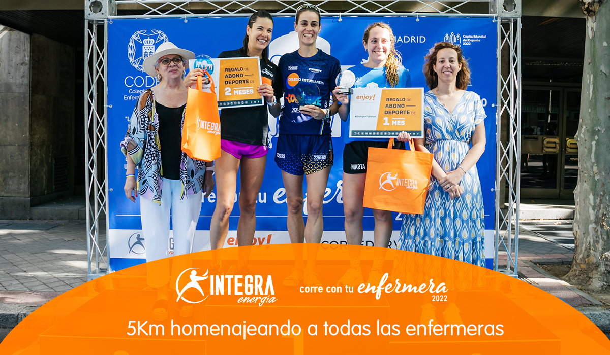 Éxito de participación en la carrera 'Corre con tu enfermera'