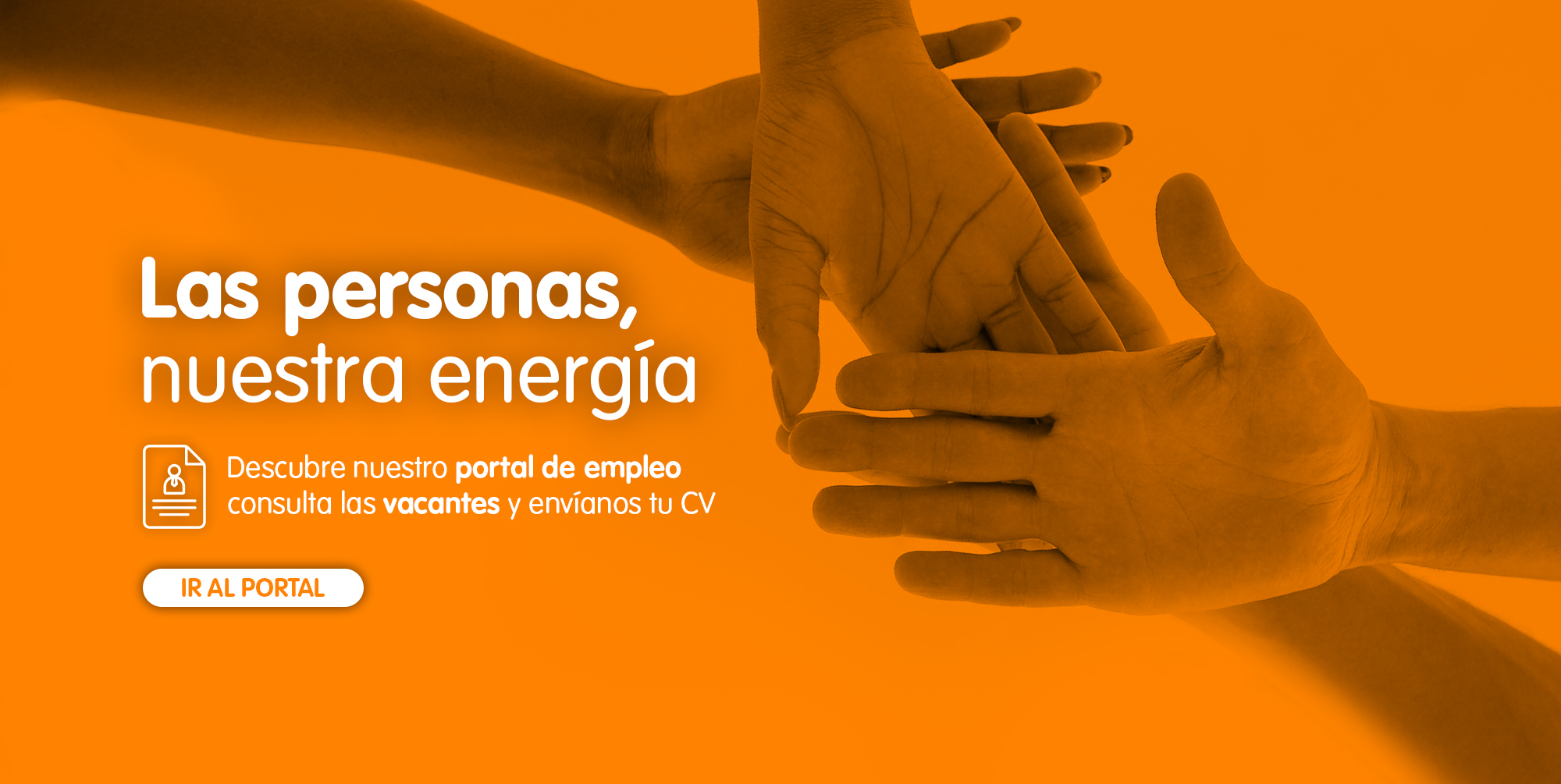 Portal de empleo integra energia
